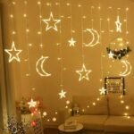 Toby’s Happy Moon Ramadan Moon Star Curtain Style Led Decor Light