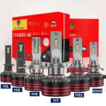 TBS DESIGN M8Pro 880 2 Pieces Car LED Headlight Original 110W/Pair Power Pure White 6000K Color Temperature