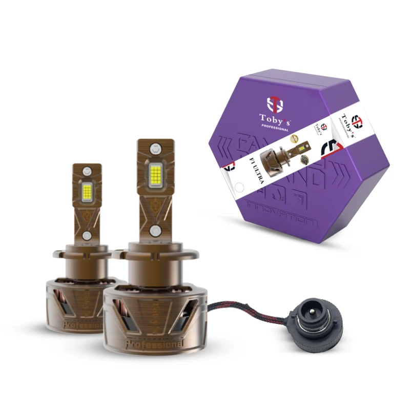 Toby’s F1 Ultra D4 Professional LED Headlight Experience Unmatched Brightness Superior Durability and Advanced Technology for Safer Night Driving Performance