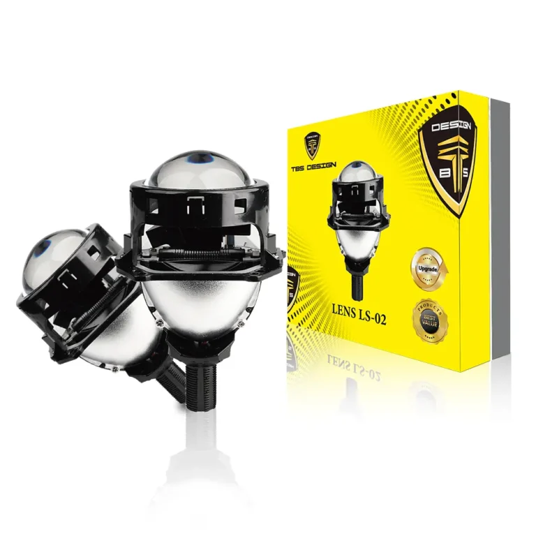 Tobys Lens LS-02 3 Inch Bi LED Projector 84watts Pair power with 6000K Color Temperature Car Headlight