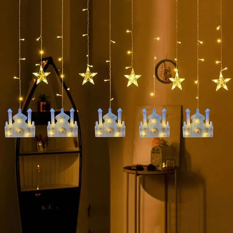 Toby’s New Mosque Design Curtain Ramadan Light