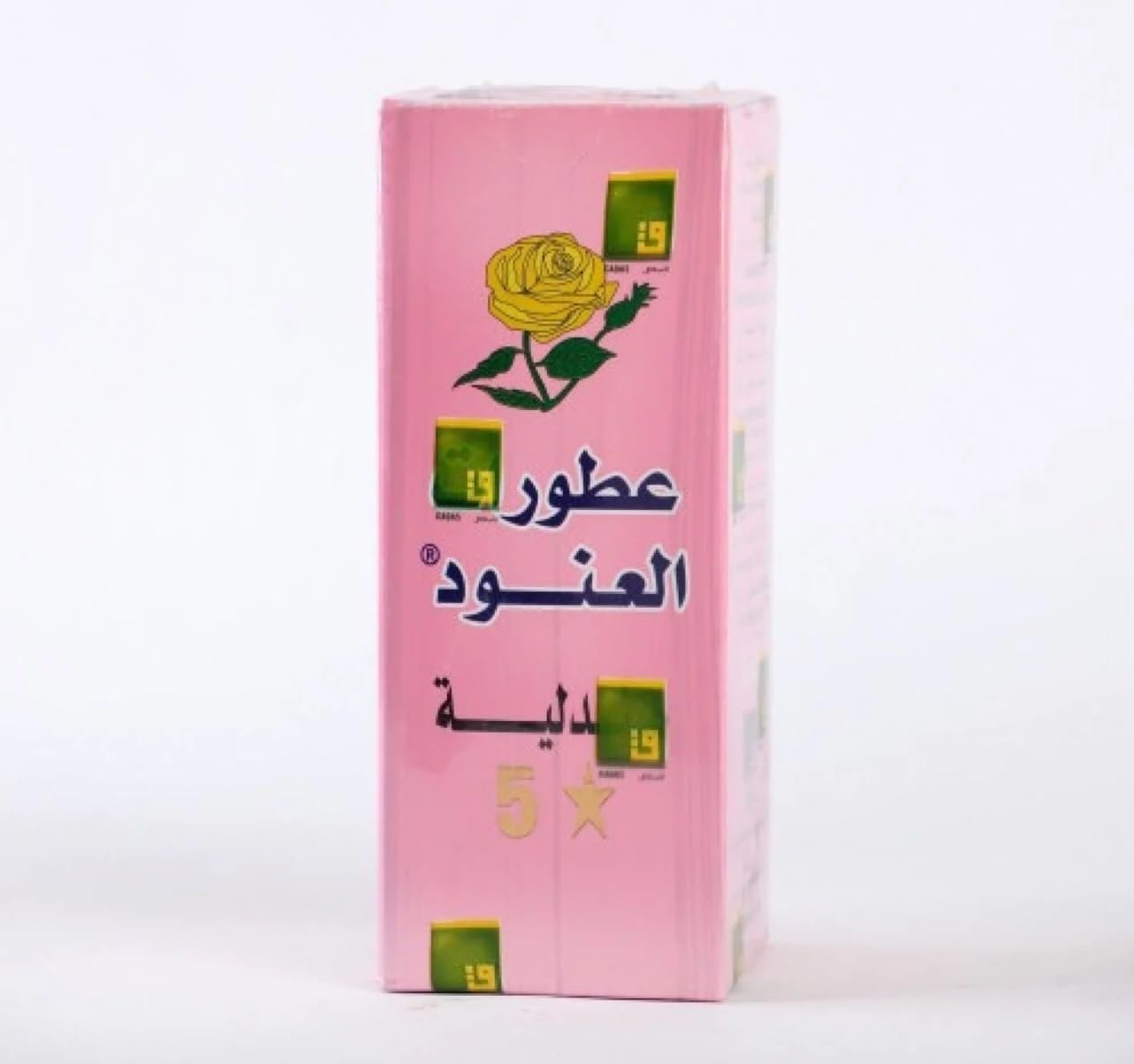 About this item AUTHENTIC FRAGRANCE: Alanoud Sandaliyah 5-star perfume features a luxurious Middle Eastern sandalwood-based fragrance blend ELEGANT PACKAGING: Distinctive pink box design with yellow rose motif and Arabic calligraphy, perfect for gifting PREMIUM QUALITY: Five-star rated fragrance oil demonstrates exceptional quality and lasting power BRAND HERITAGE: From Alanoud Perfumes, known for creating traditional Arabian fragrances PRESENTATION: Comes in an attractive retail box with matching perfume bottle design featuring the signature rose emblem About this item AUTHENTIC FRAGRANCE: Alanoud Sandaliyah 5-star perfume features a luxurious Middle Eastern sandalwood-based fragrance blend ELEGANT PACKAGING: Distinctive pink box design with yellow rose motif and Arabic calligraphy, perfect for gifting PREMIUM QUALITY: Five-star rated fragrance oil demonstrates exceptional quality and lasting power BRAND HERITAGE: From Alanoud Perfumes, known for creating traditional Arabian fragrances PRESENTATION: Comes in an attractive retail box with matching perfume bottle design featuring the signature rose emblem