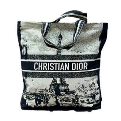 Cloth tote Dior Black in Cloth