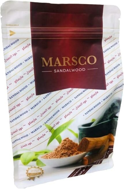 Marsco Incense Sandalwood Powder or Chandan Powders for Face pack and Skin Care