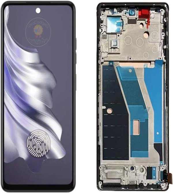 Amoled Screen with Frame for Tecno Spark 20 Pro+ Kj7