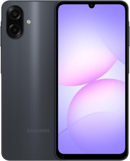 Click to see full view Samsung Galaxy A07 LTE (International Version) Smartphone, 128GB Storage, 4GB RAM, 6nm Processor, Large Display, 6x OS Upgrades, Black