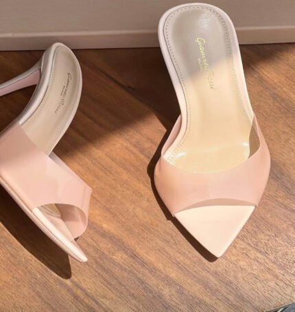 Gianvito Rossi Elle 85 Mule Sandals