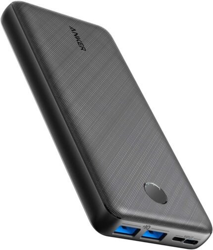 Anker Power Bank, 325 Portable Charger (PowerCore Essential 20K) 20000mAh Battery Pack with High-Speed PowerIQ Technology and USB-C
