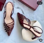 Gucci Buckle-detailed 60 Slingback Sandals in Leather